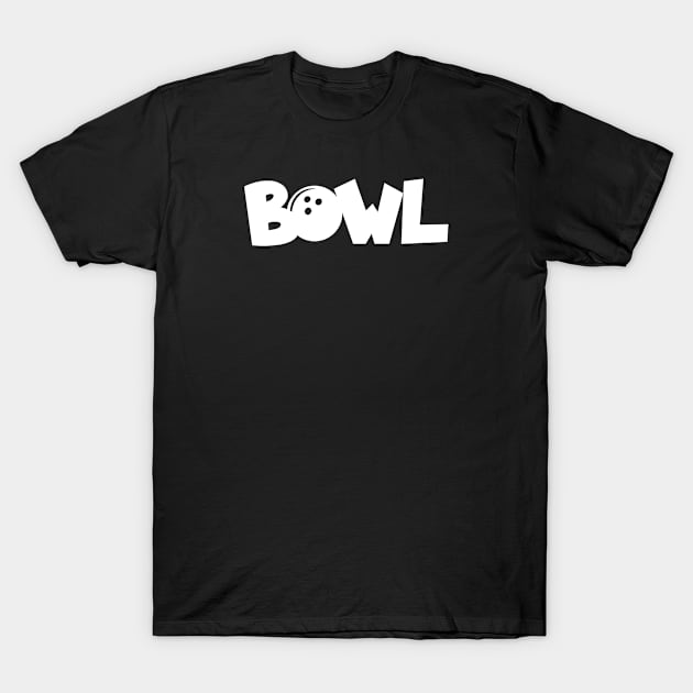 Bowling bowl T-Shirt by maxcode